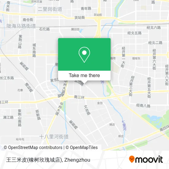 王三米皮(橡树玫瑰城店) map