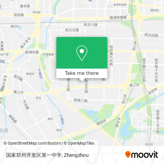 国家郑州开发区第一中学 map