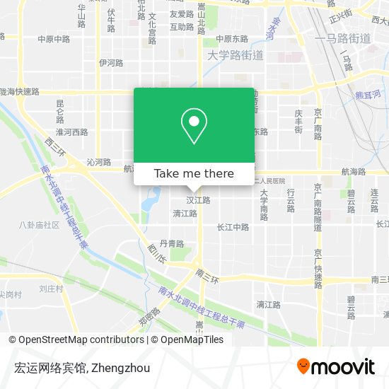 宏运网络宾馆 map