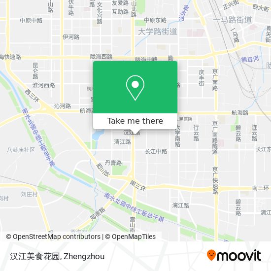 汉江美食花园 map