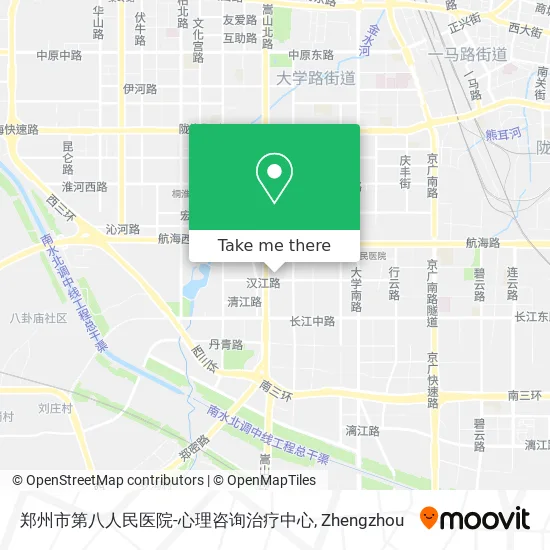 郑州市第八人民医院-心理咨询治疗中心 map