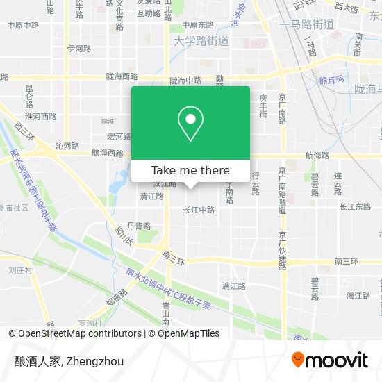 酿酒人家 map