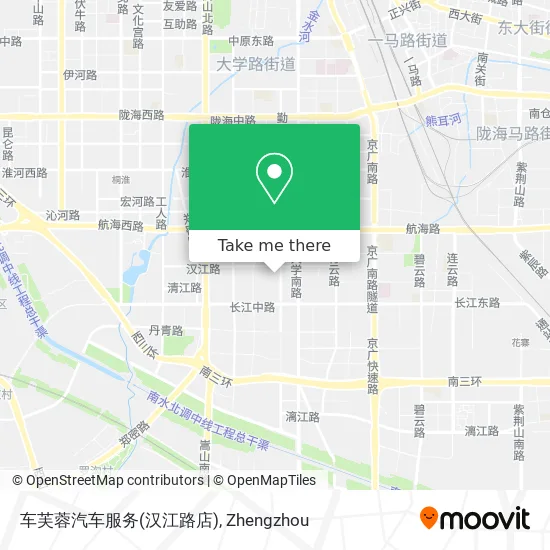车芙蓉汽车服务(汉江路店) map