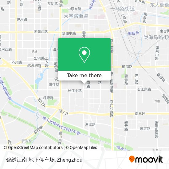 锦绣江南-地下停车场 map