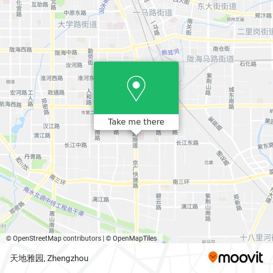 天地雅园 map