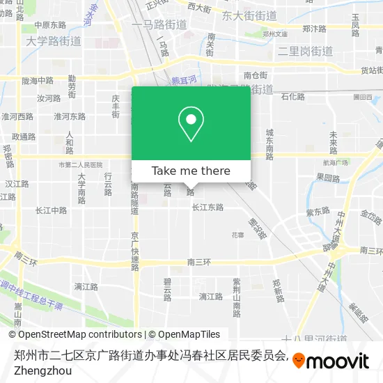 郑州市二七区京广路街道办事处冯春社区居民委员会 map