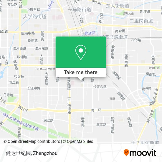 健达世纪园 map