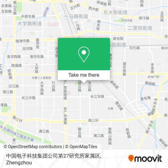 中国电子科技集团公司第27研究所家属区 map
