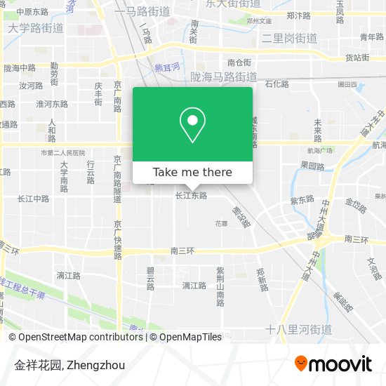 金祥花园 map
