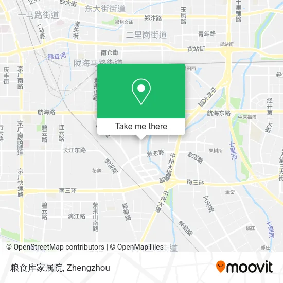 粮食库家属院 map