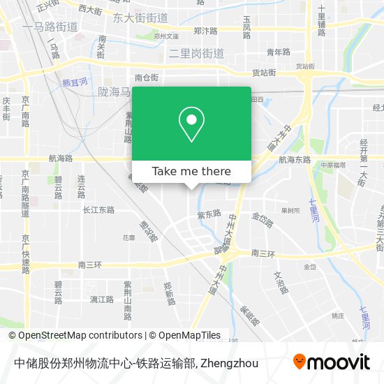 中储股份郑州物流中心-铁路运输部 map