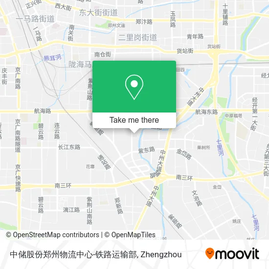 中储股份郑州物流中心-铁路运输部 map