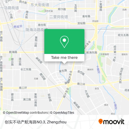 创实不动产航海路NO.3 map