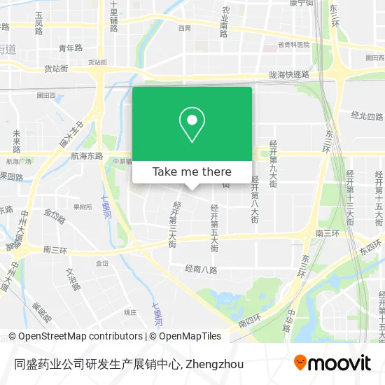同盛药业公司研发生产展销中心 map
