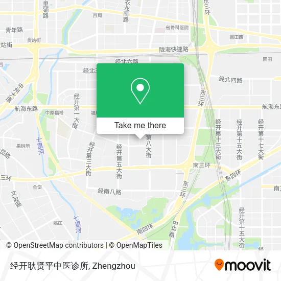 经开耿贤平中医诊所 map