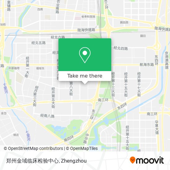 郑州金域临床检验中心 map