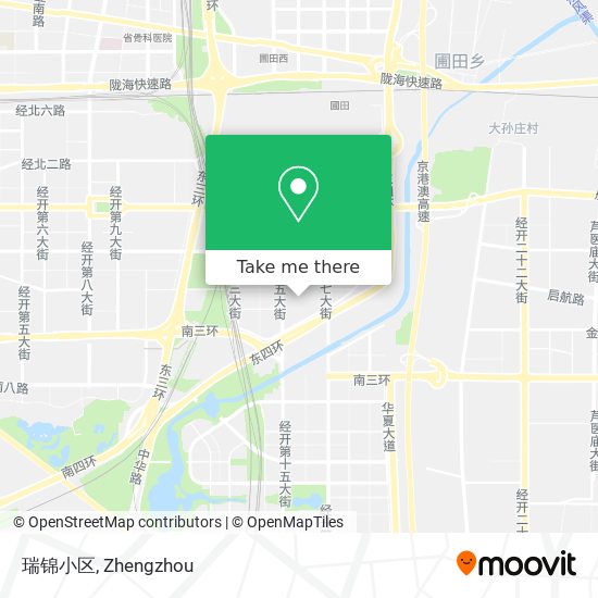 瑞锦小区 map