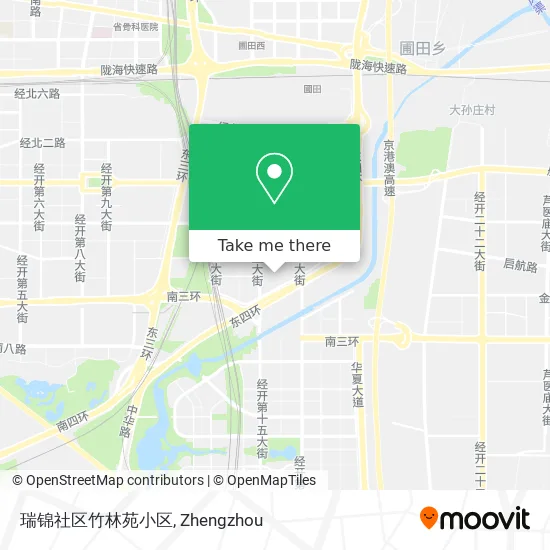 瑞锦社区竹林苑小区 map