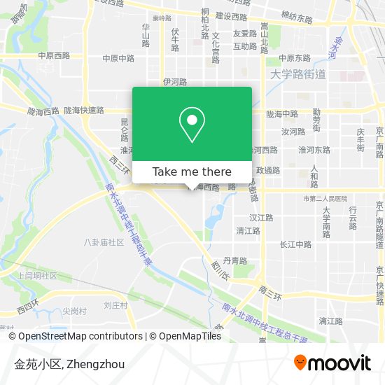 金苑小区 map