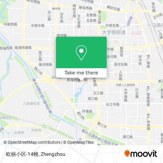 欧丽小区-14幢 map