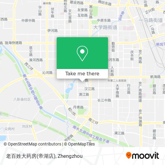 老百姓大药房(帝湖店) map