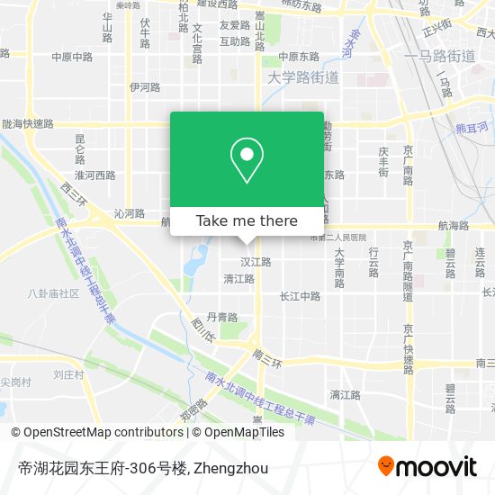帝湖花园东王府-306号楼 map
