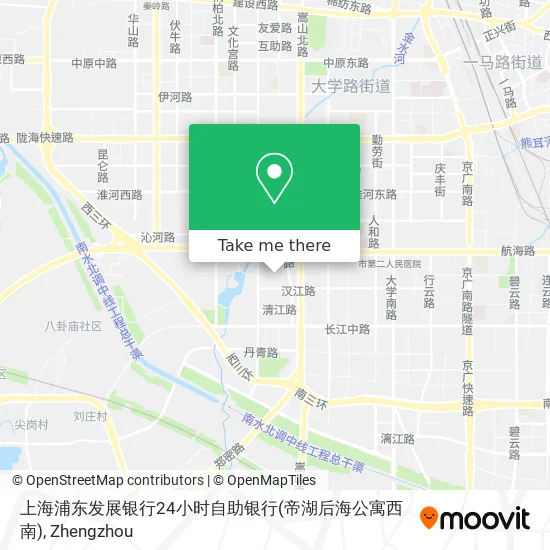 上海浦东发展银行24小时自助银行(帝湖后海公寓西南) map