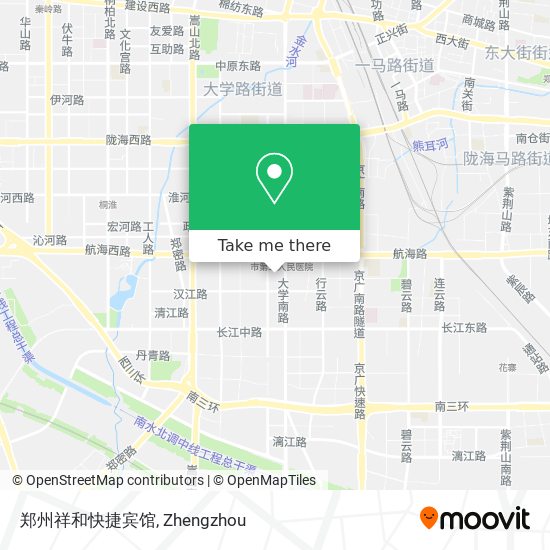 郑州祥和快捷宾馆 map
