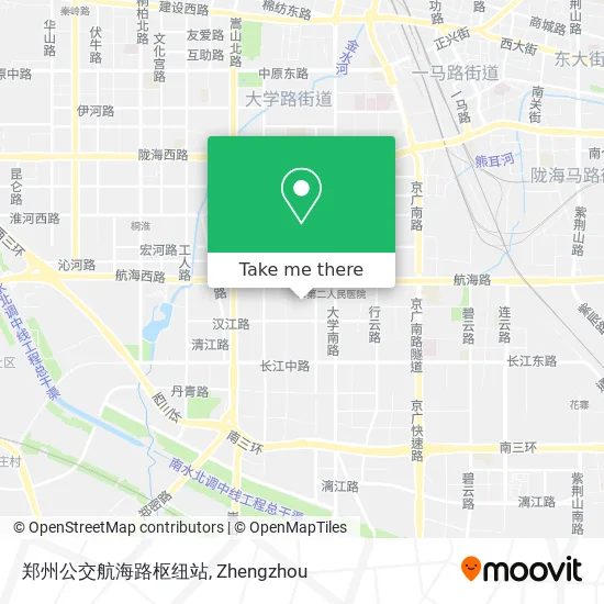郑州公交航海路枢纽站 map
