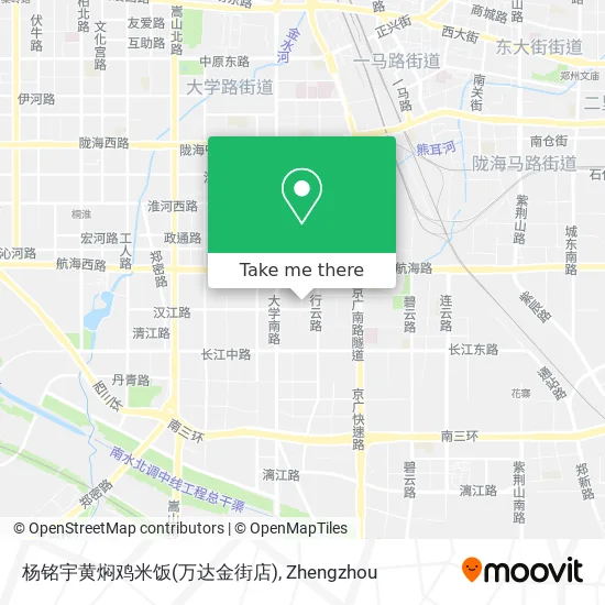 杨铭宇黄焖鸡米饭(万达金街店) map