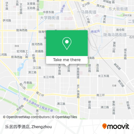 乐居四季酒店 map