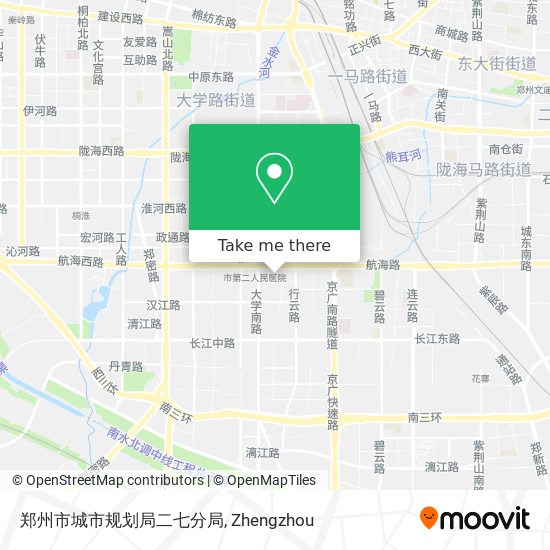 郑州市城市规划局二七分局 map