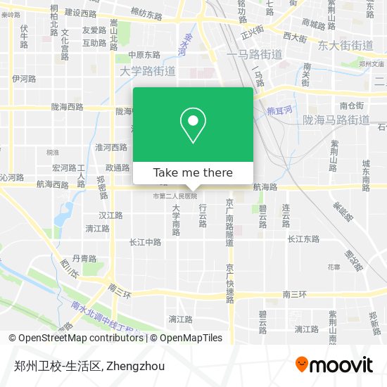 郑州卫校-生活区 map
