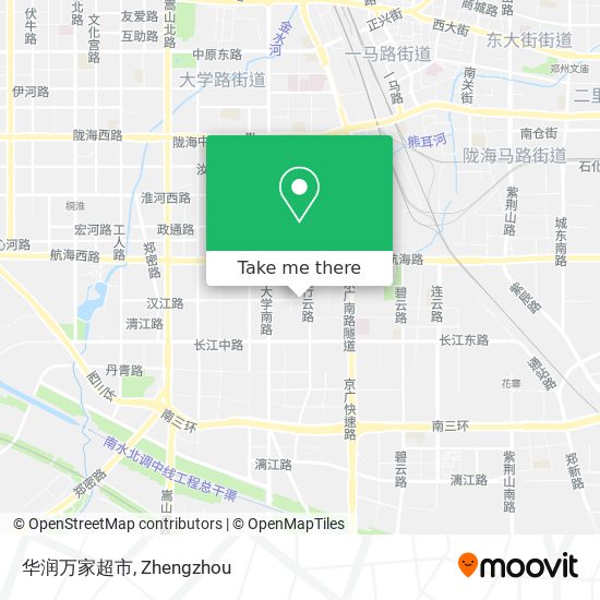 华润万家超市 map