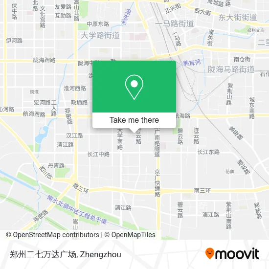 郑州二七万达广场 map