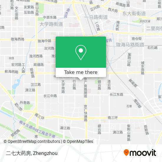 二七大药房 map