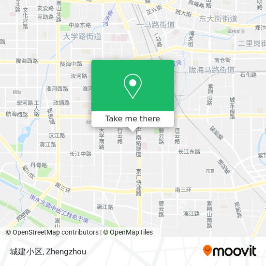 城建小区 map