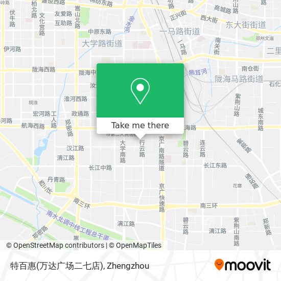 特百惠(万达广场二七店) map