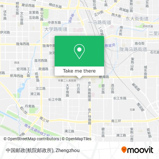 中国邮政(航院邮政所) map