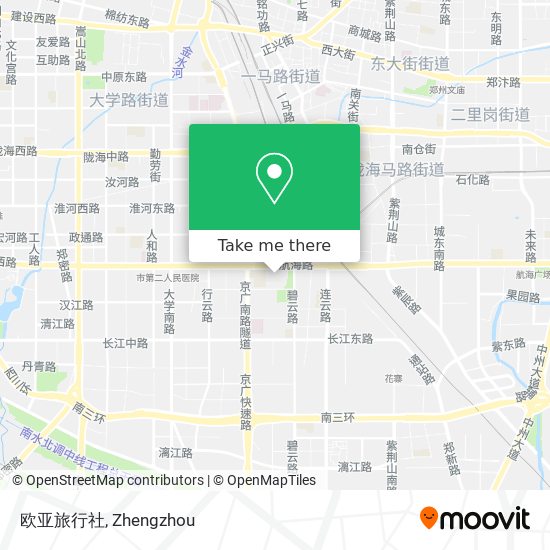 欧亚旅行社 map