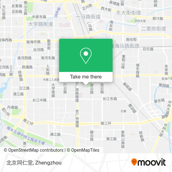 北京同仁堂 map