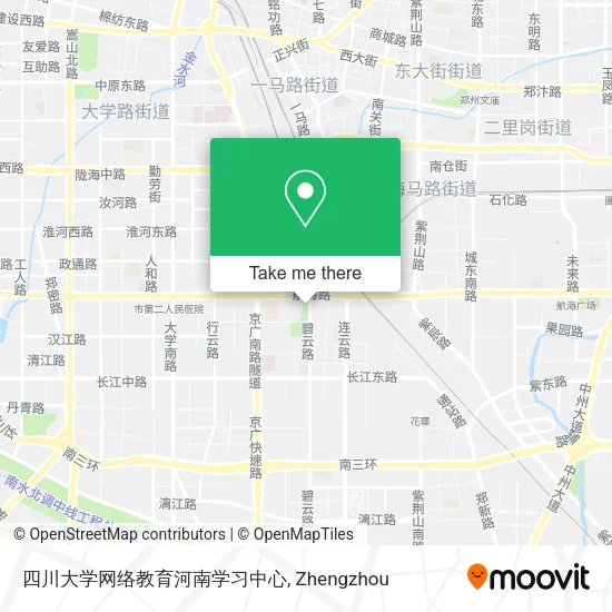 四川大学网络教育河南学习中心 map