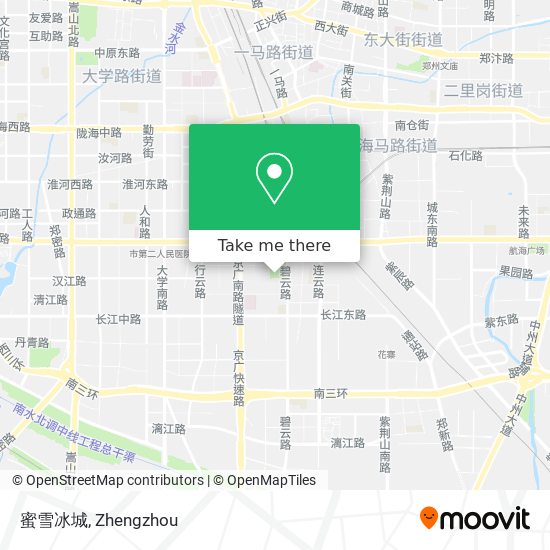 蜜雪冰城 map