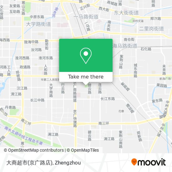 大商超市(京广路店) map