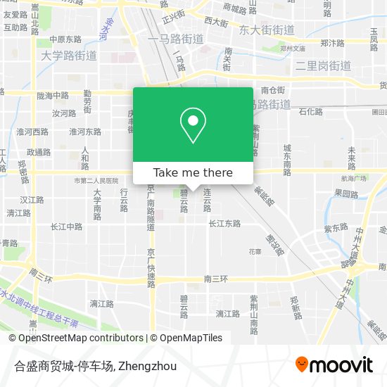 合盛商贸城-停车场 map