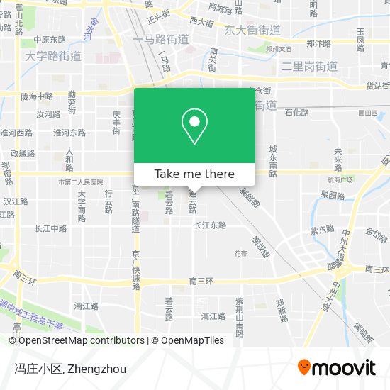 冯庄小区 map