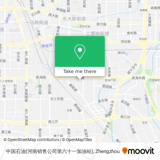 中国石油(河南销售公司第六十一加油站) map