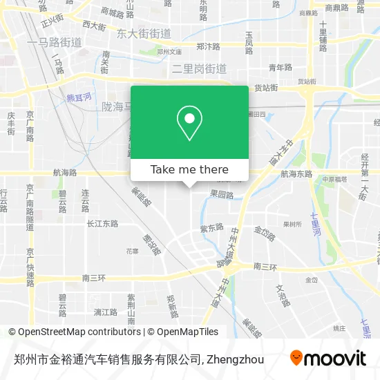 郑州市金裕通汽车销售服务有限公司 map
