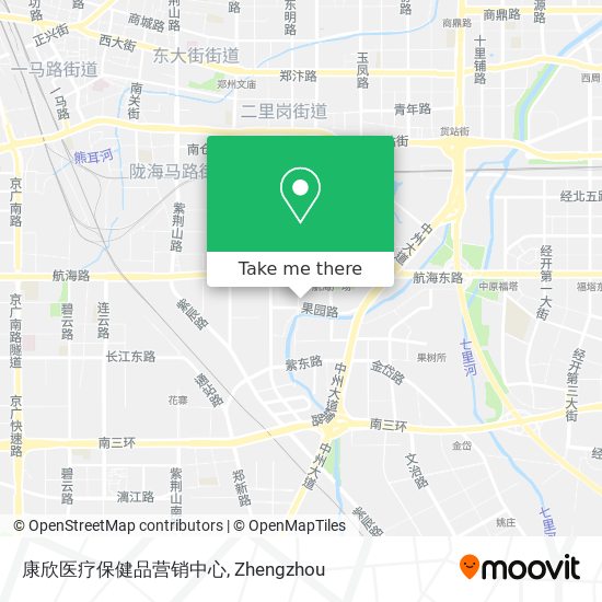 康欣医疗保健品营销中心 map