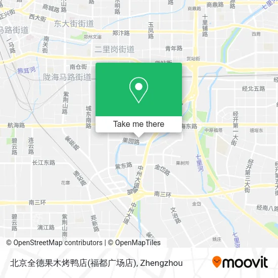 北京全德果木烤鸭店(福都广场店) map